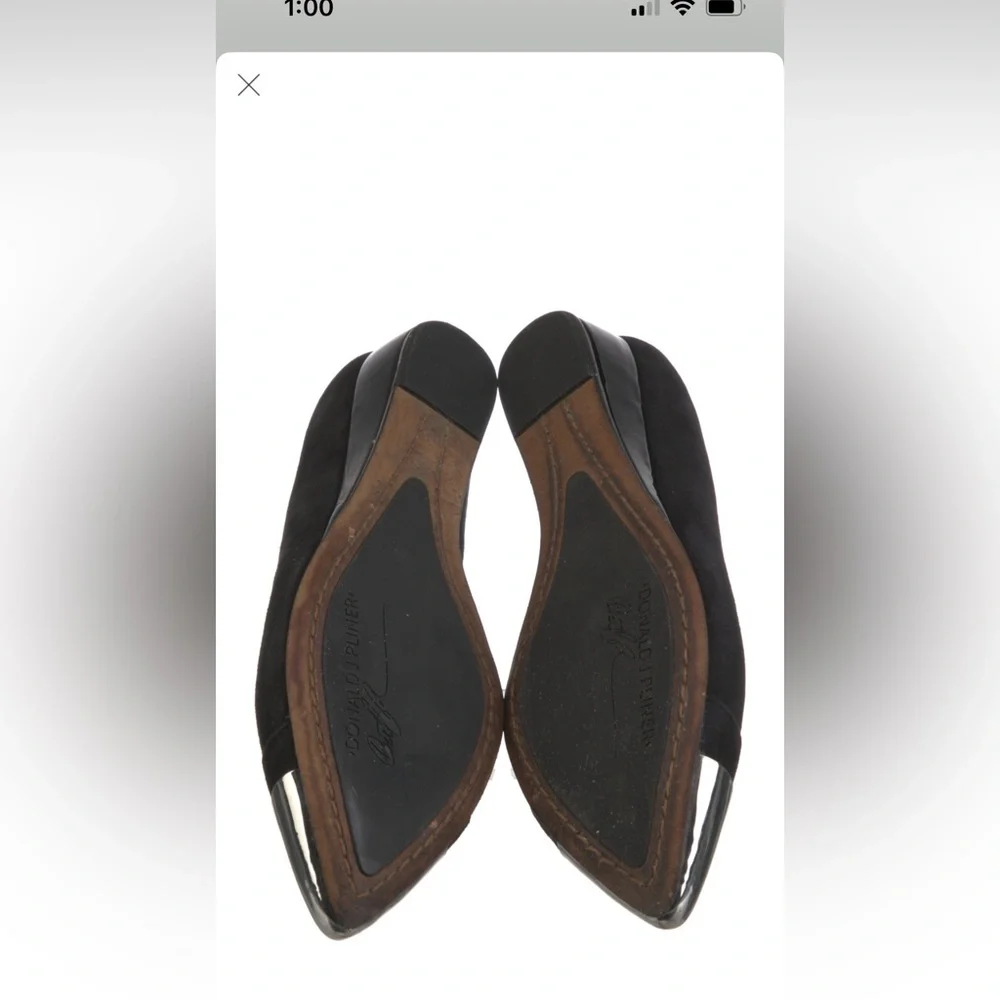 Donald Pliner Suede Wedges, Size 9.5